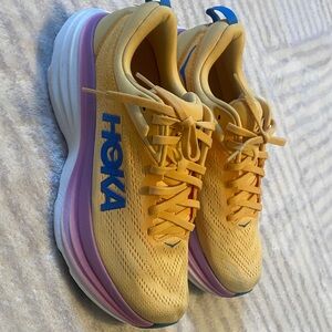 Hoka Women's Sunflower Yellow running shoes